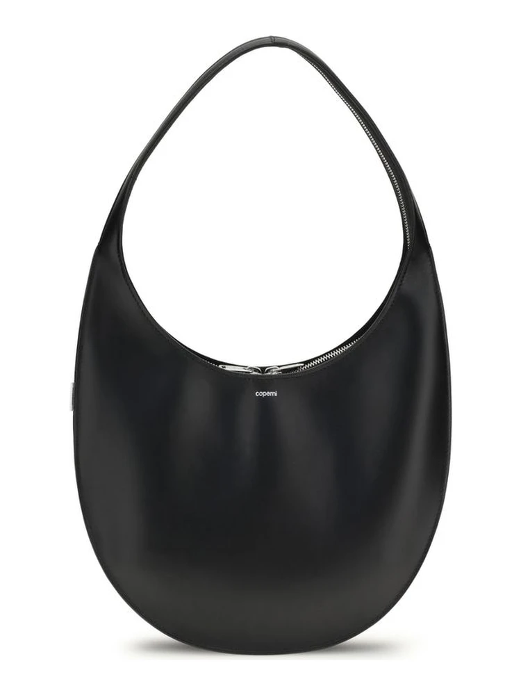 Black Calf Leather Bos Taurus Shoulder Bag