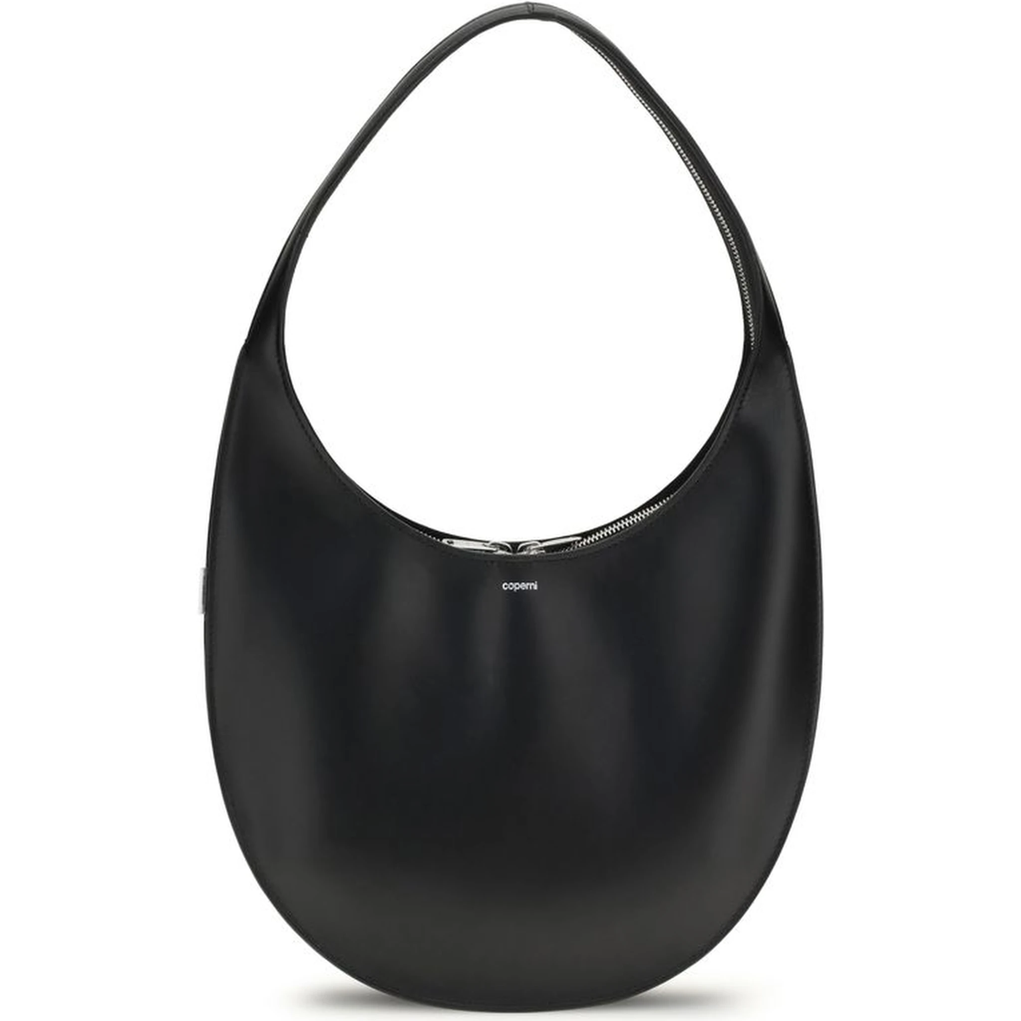 Black Calf Leather Bos Taurus Shoulder Bag