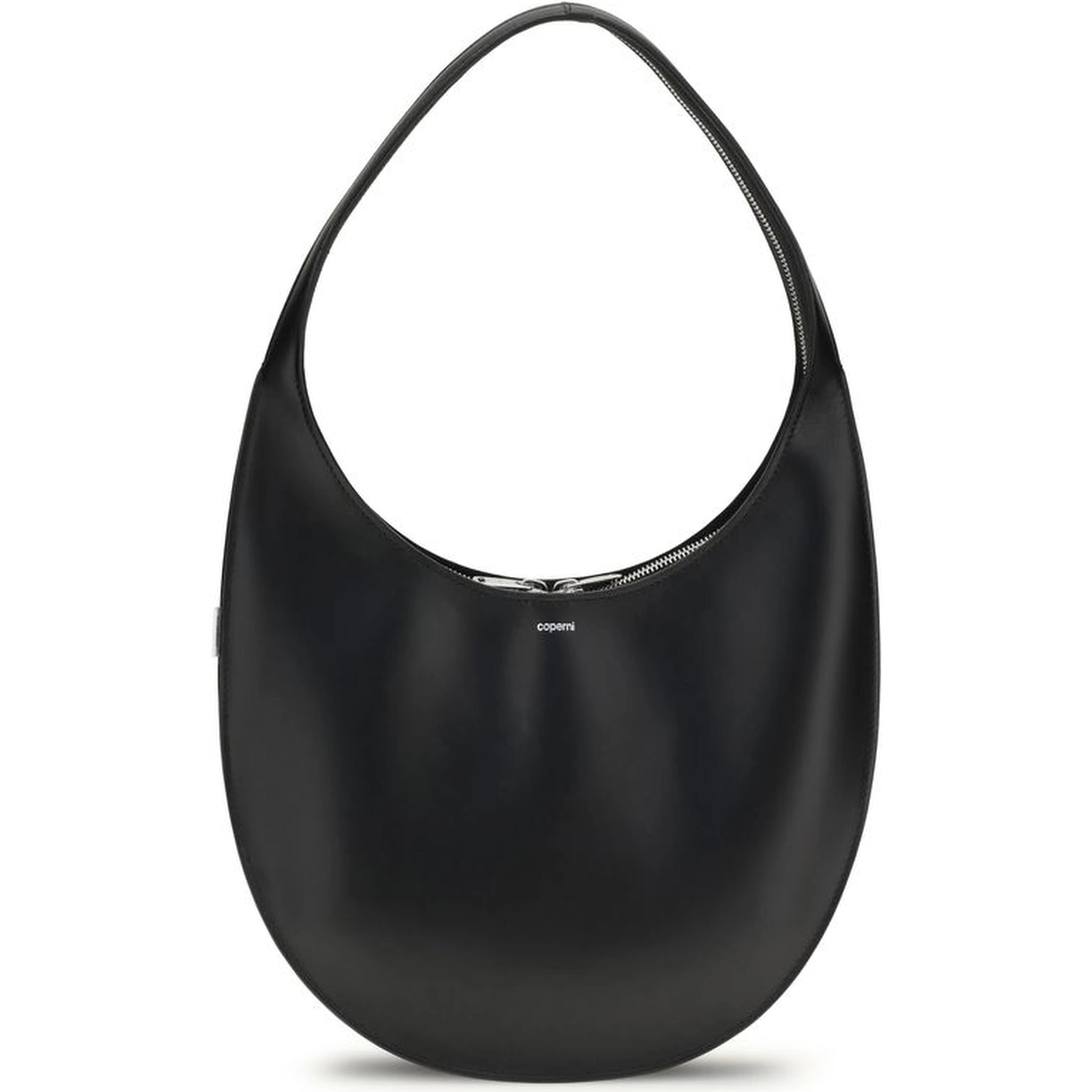Black Calf Leather Bos Taurus Shoulder Bag