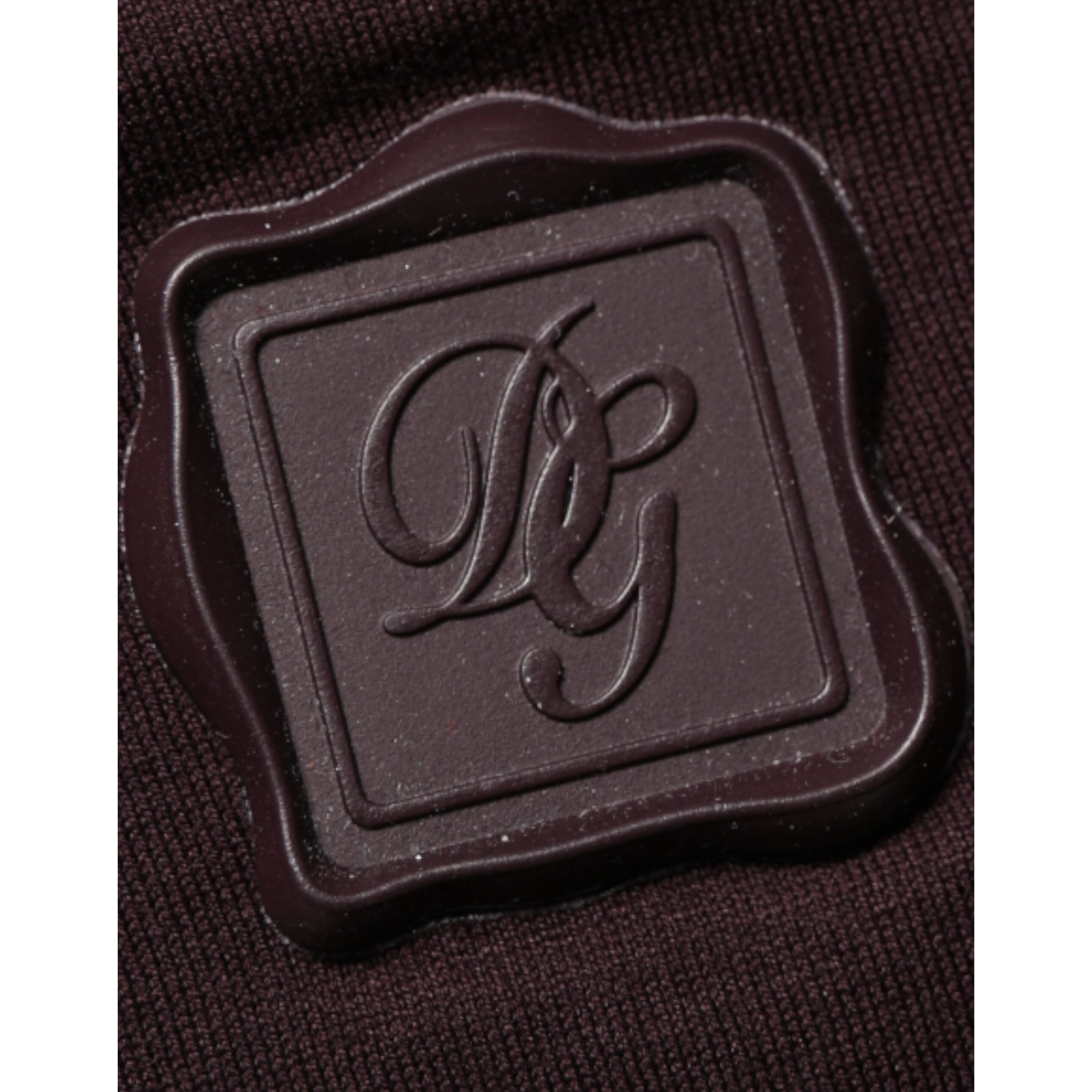 Brown Logo Plaque Cotton Crew Neck T-shirt