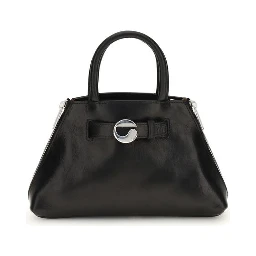 Black Calf Leather Bos Taurus Shoulder Bag