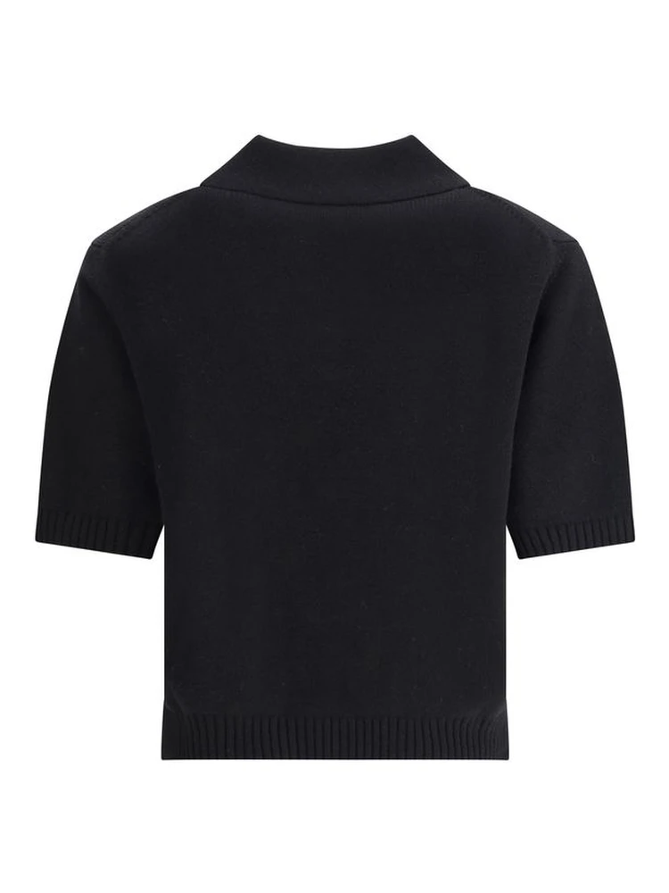 Black Wool Polo Shirt alternative