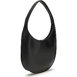 Black Calf Leather Bos Taurus Shoulder Bag