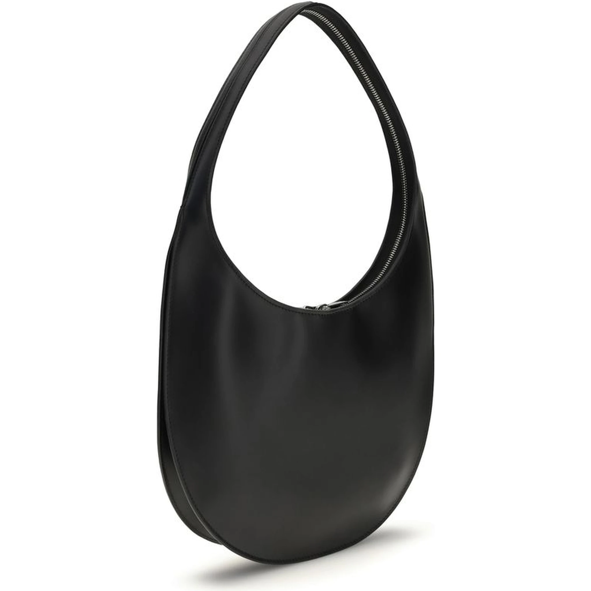 Black Calf Leather Bos Taurus Shoulder Bag