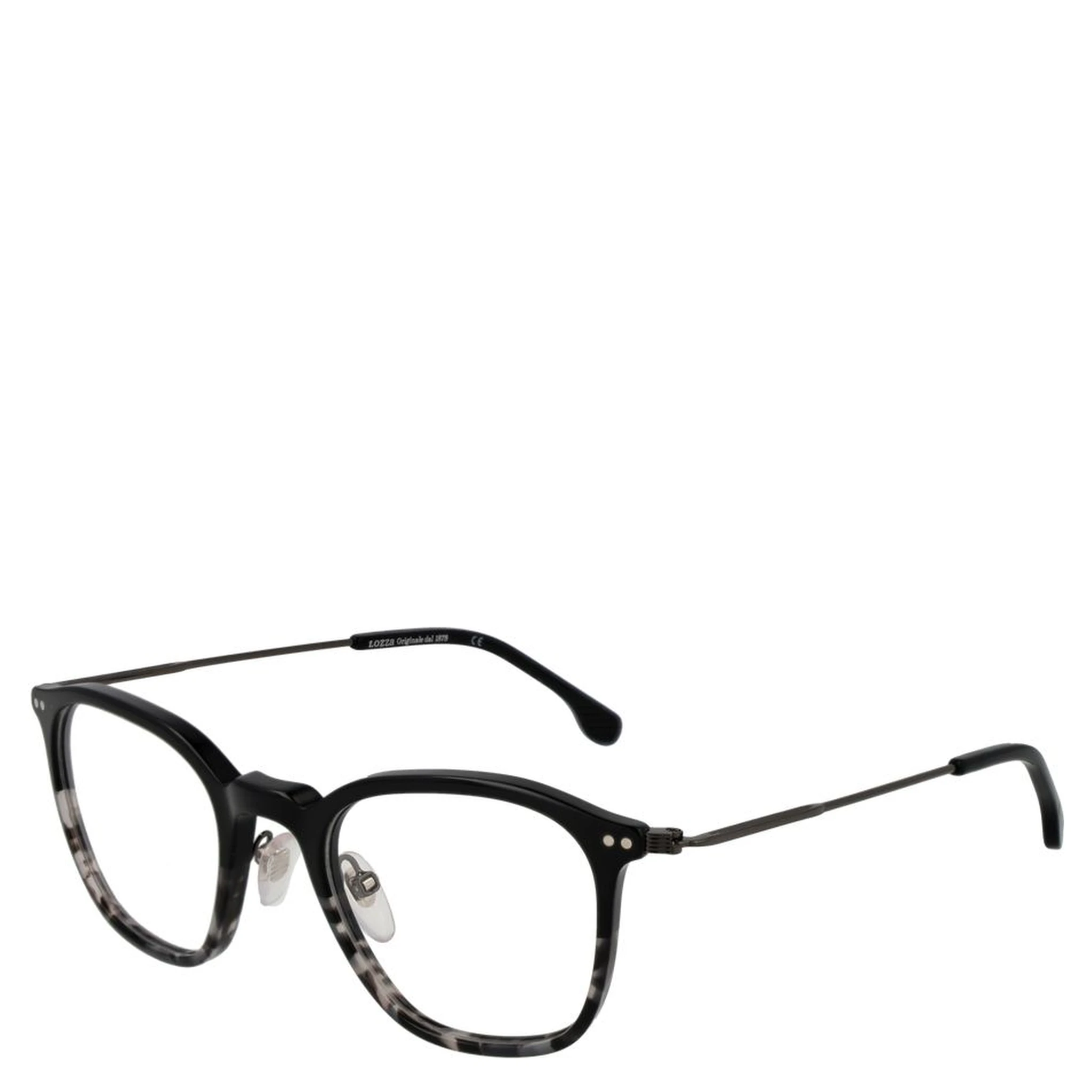 Black Metal Glasses (Frames)