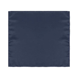Blue Silk Pocket Square