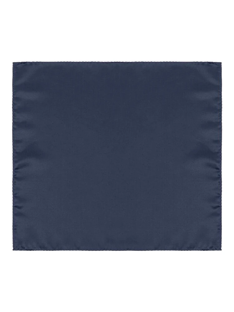 Blue Silk Pocket Square