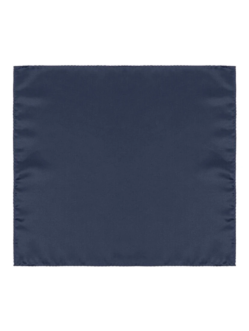 Blue Silk Pocket Square