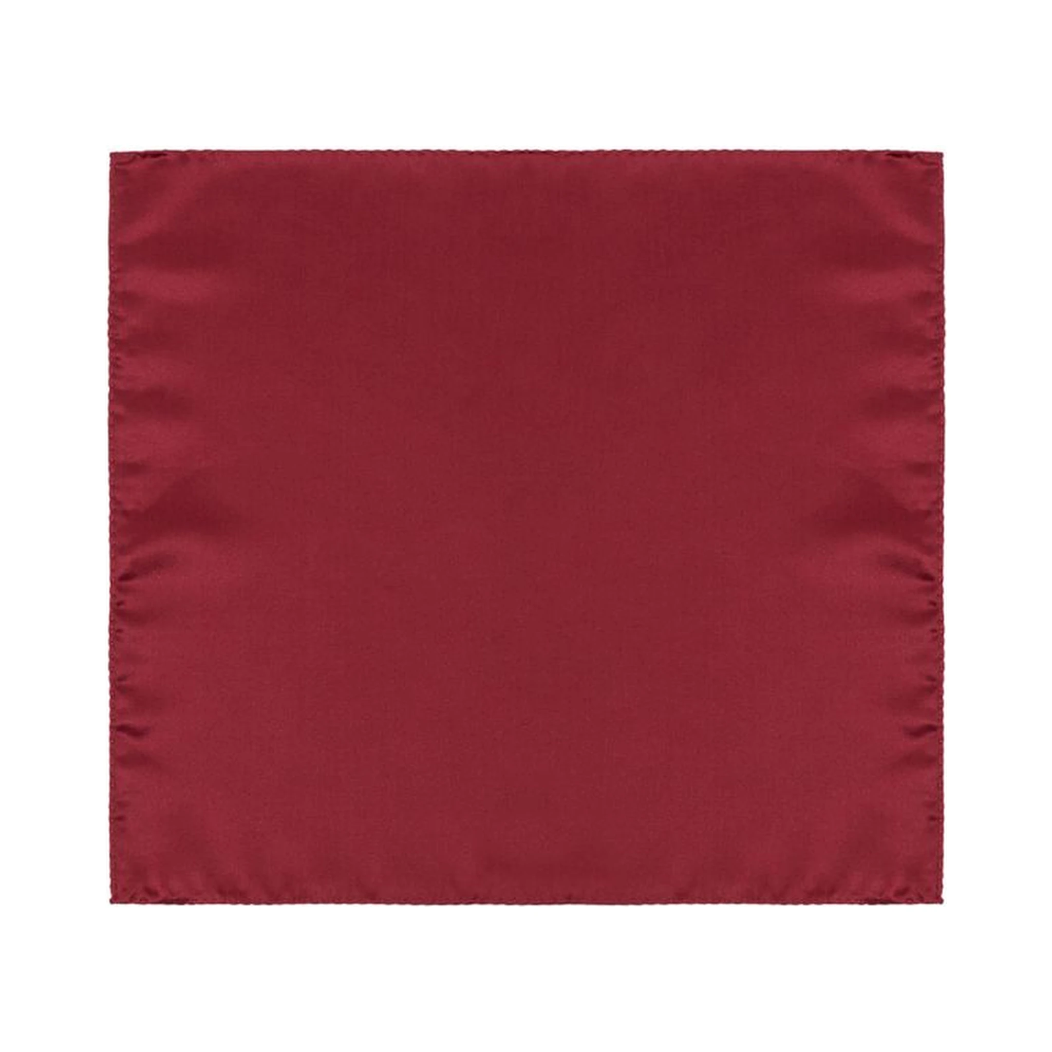 Red Silk Pocket Square