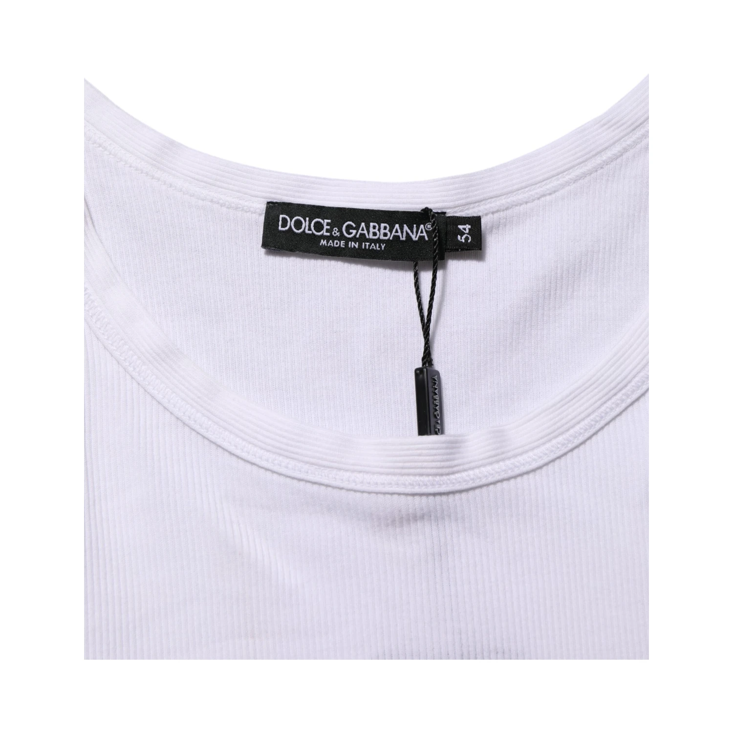 White Sleeveless Round Neck Tank Top T-shirt