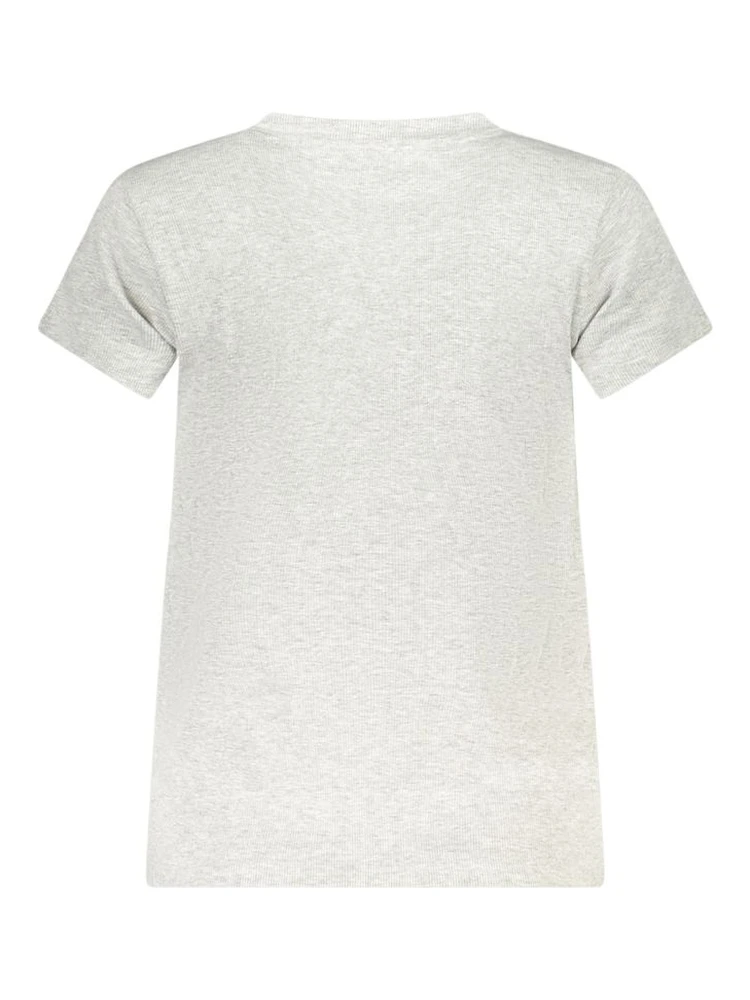 Gray Cotton Women T-Shirt alternative