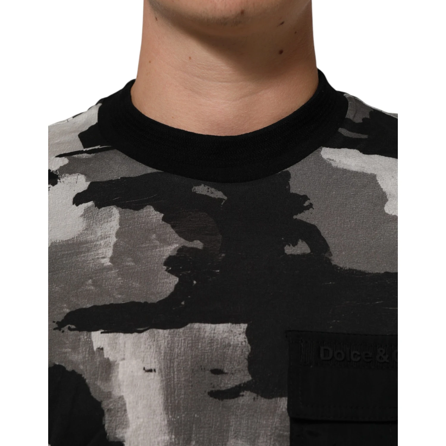 Multicolor Camouflage Men Short Sleeves T-shirt