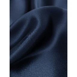 Blue Silk Pocket Square