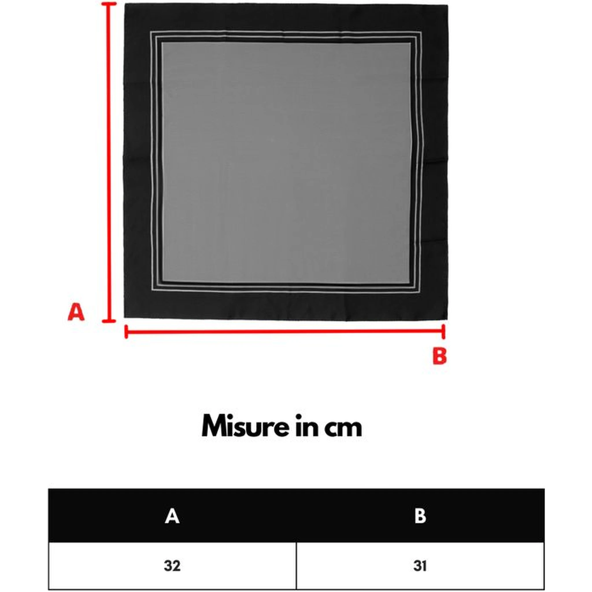 Blue Silk Pocket Square