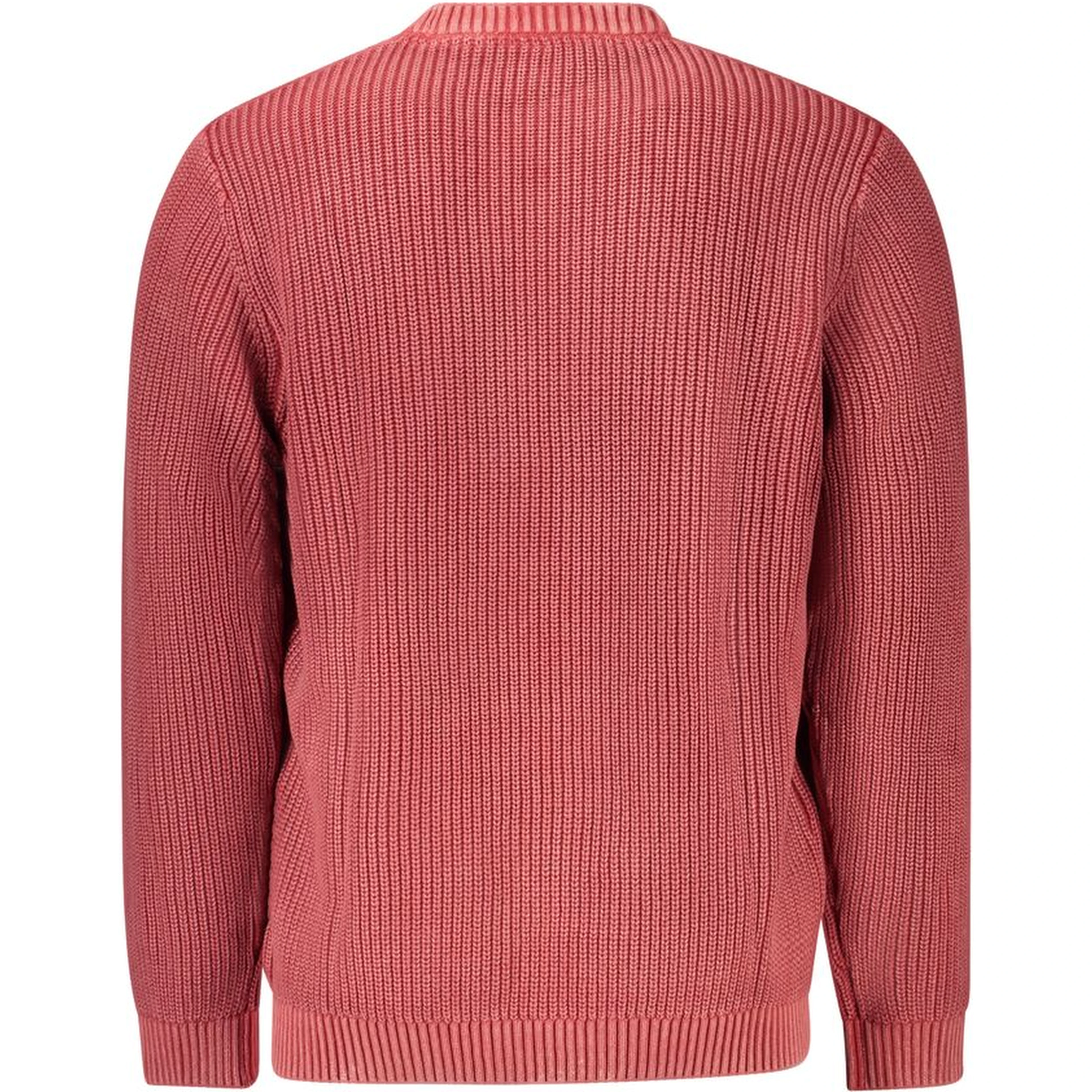Red Cotton Men Sweater