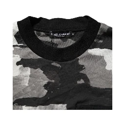 Multicolor Camouflage Men Short Sleeves T-shirt