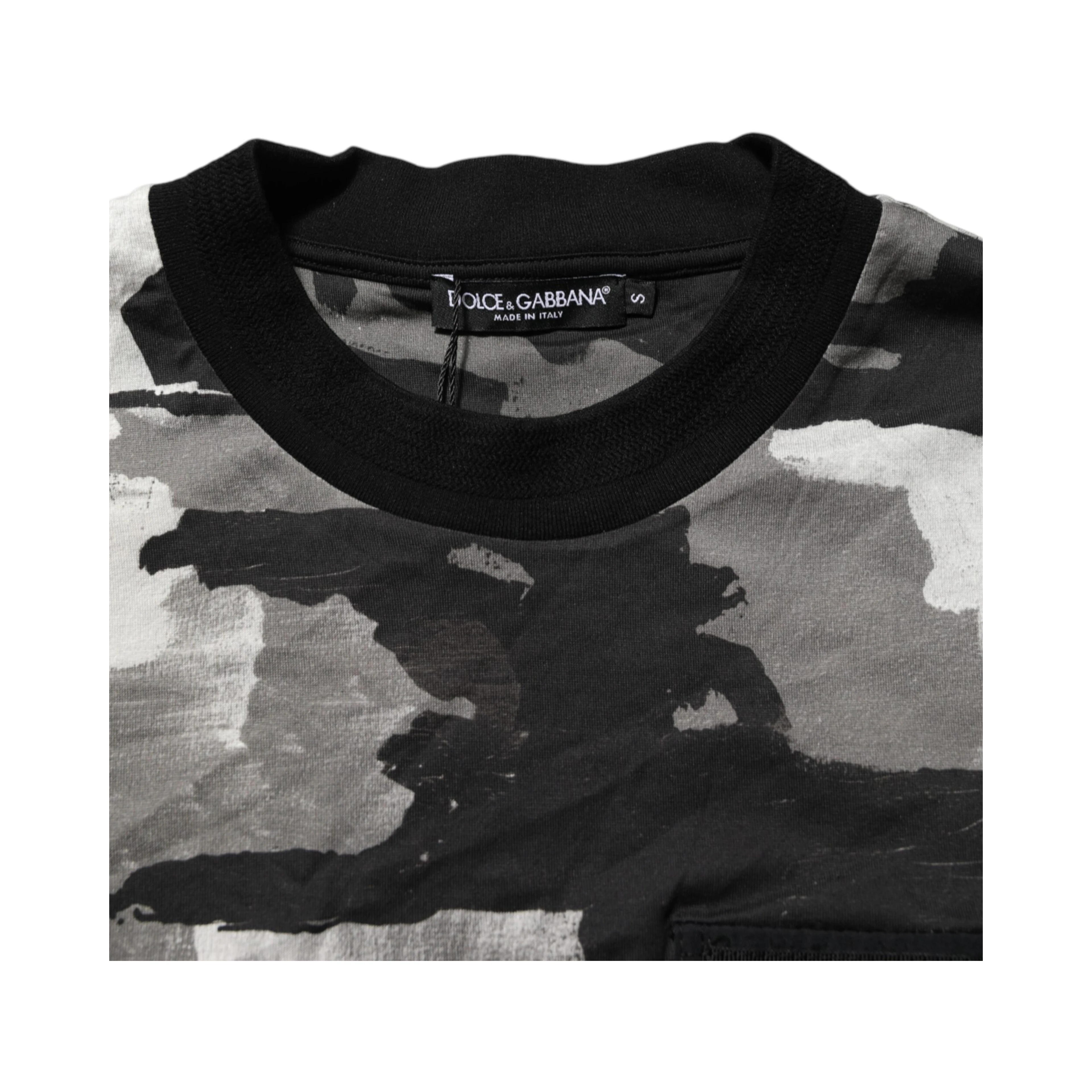 Multicolor Camouflage Men Short Sleeves T-shirt