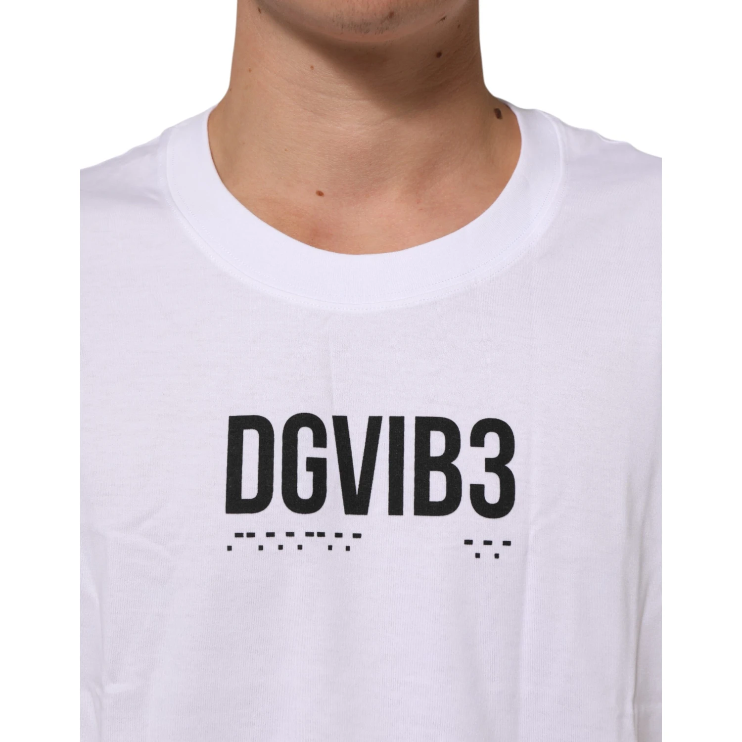 White Cotton Sleeveless Printed Tank T-shirt