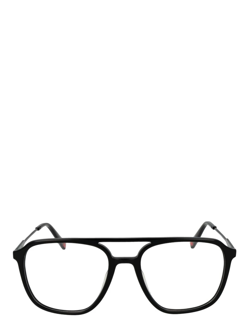 Black Stainless Steel Glasses (Frames)