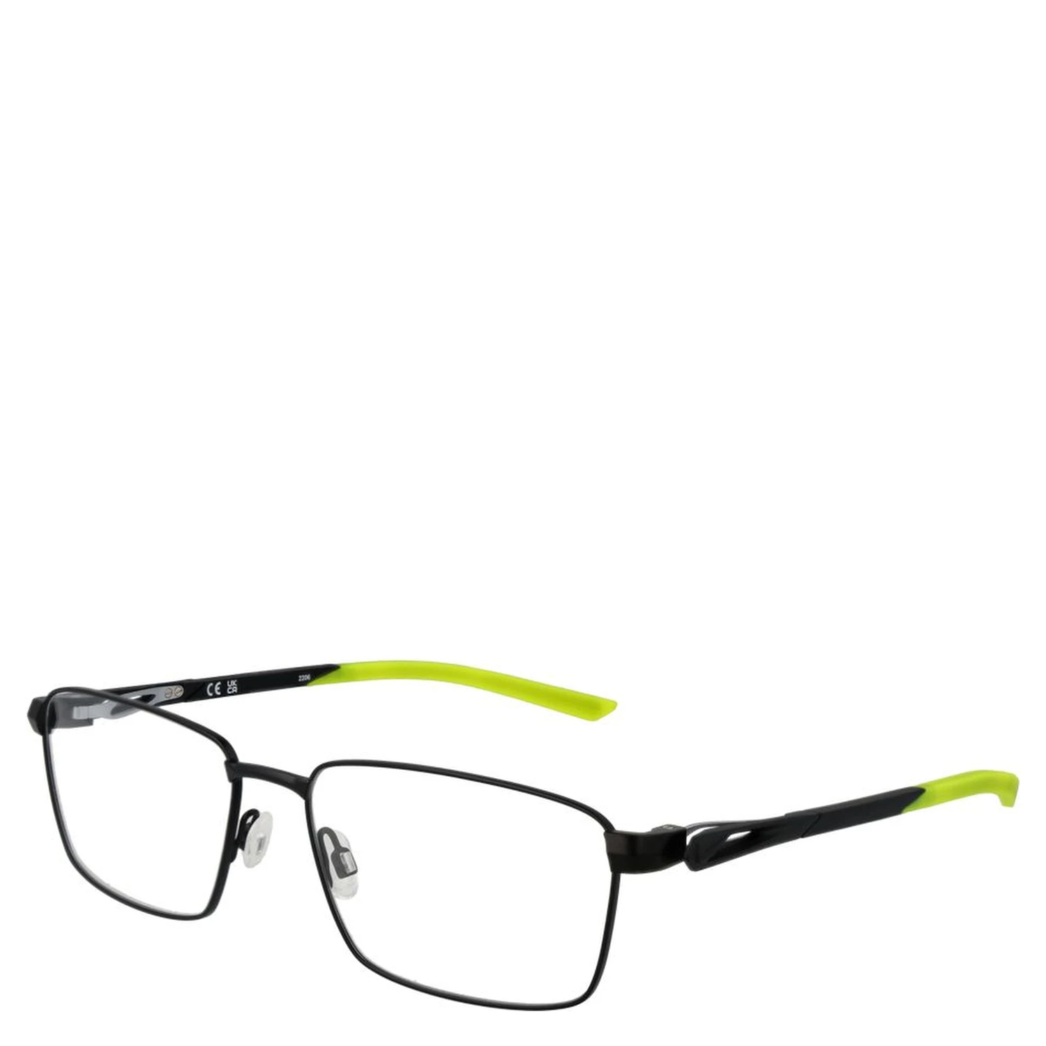 Black Metal Glasses (Frames)