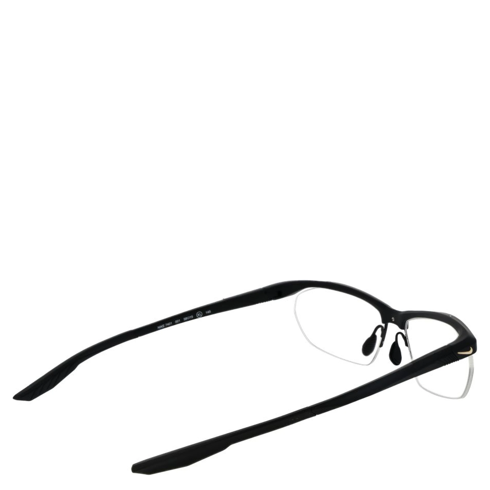 Black Stainless Steel Glasses (Frames)