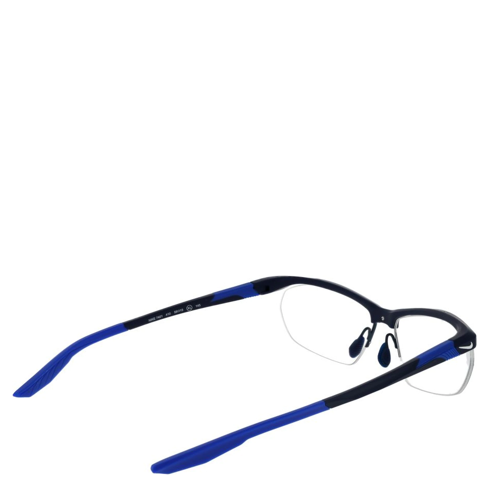 Blue Stainless Steel Glasses (Frames)