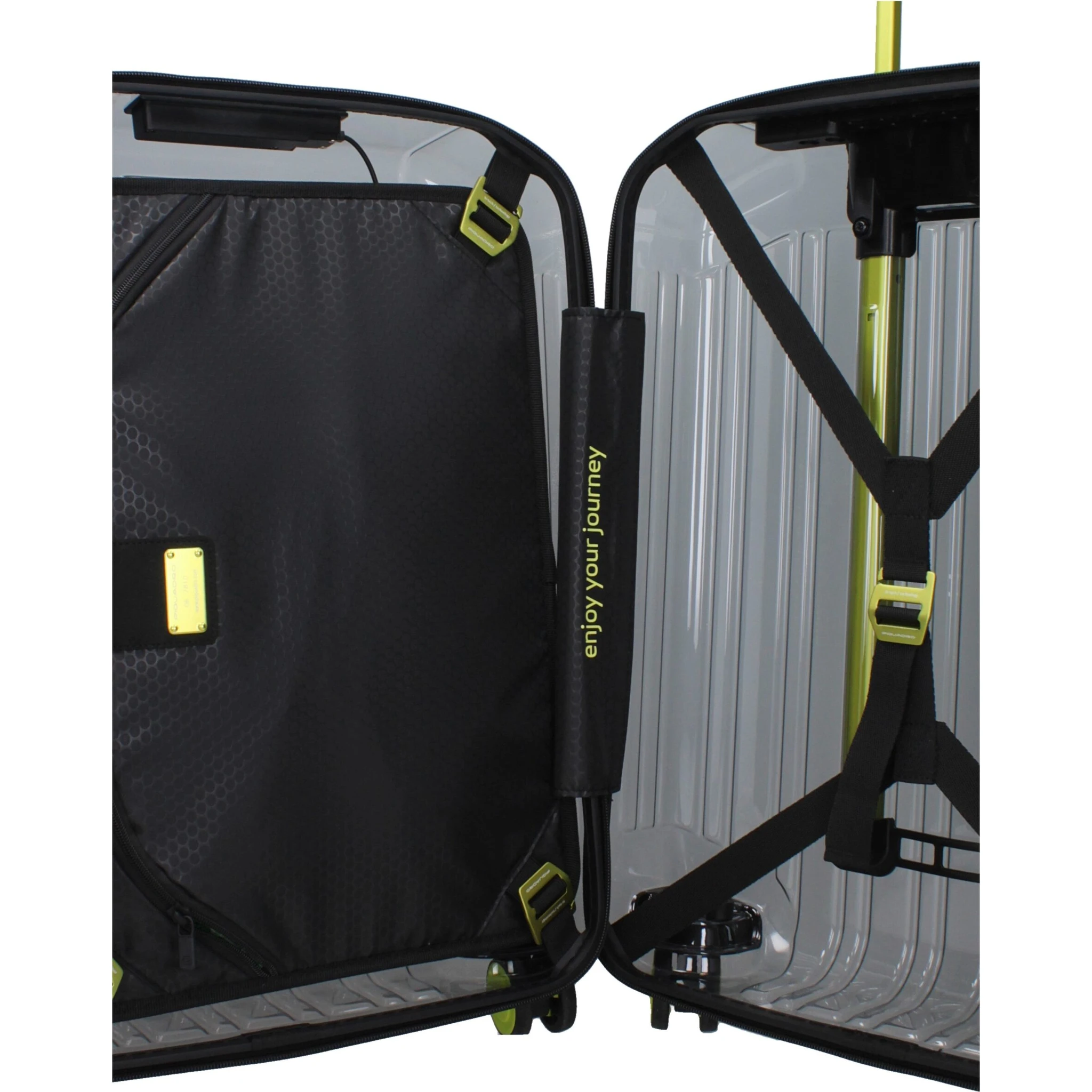 Gray Polycarbonate Luggage And Travel