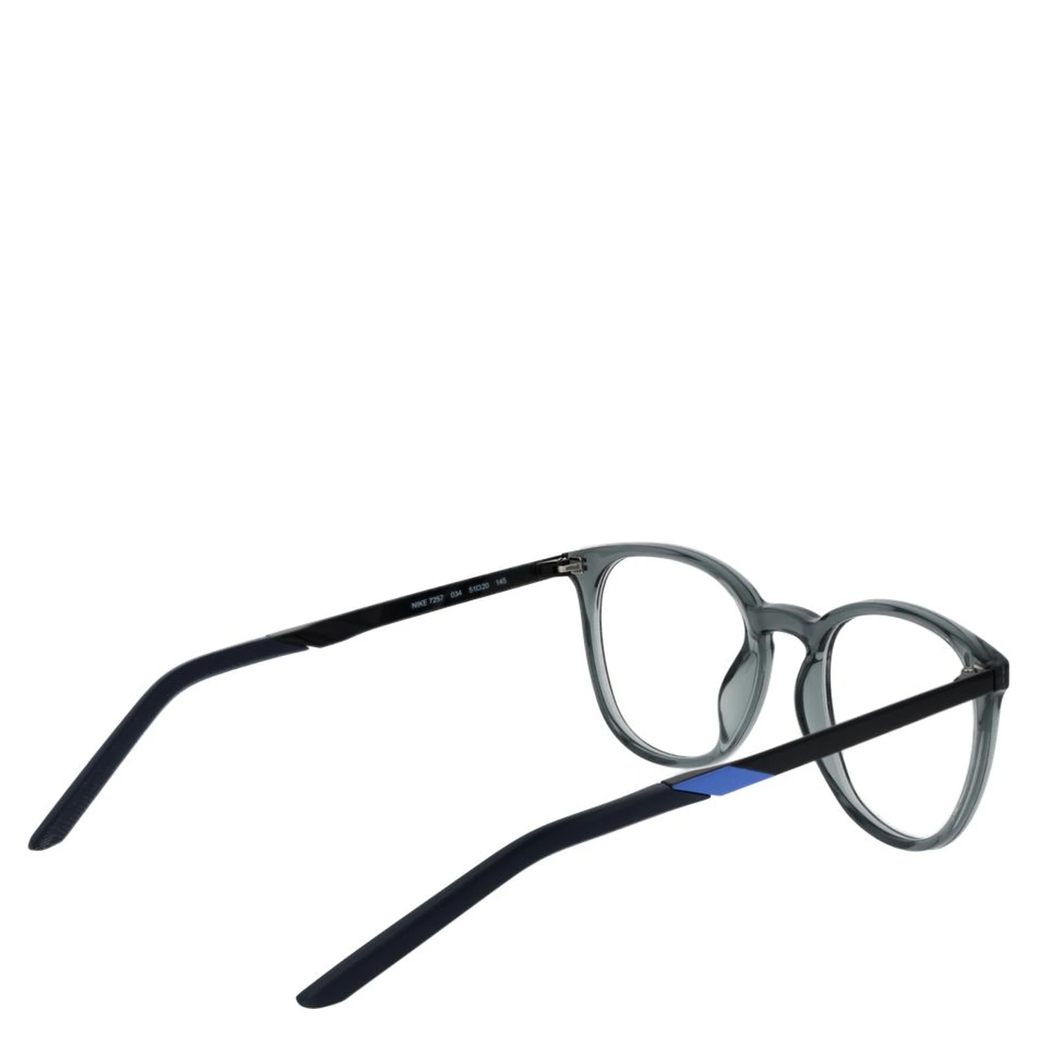 نظارات معدنية رمادية (إطارات)