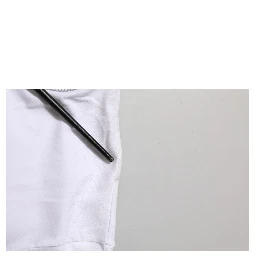 White Cotton Round Neck Men Underwear T-shirt