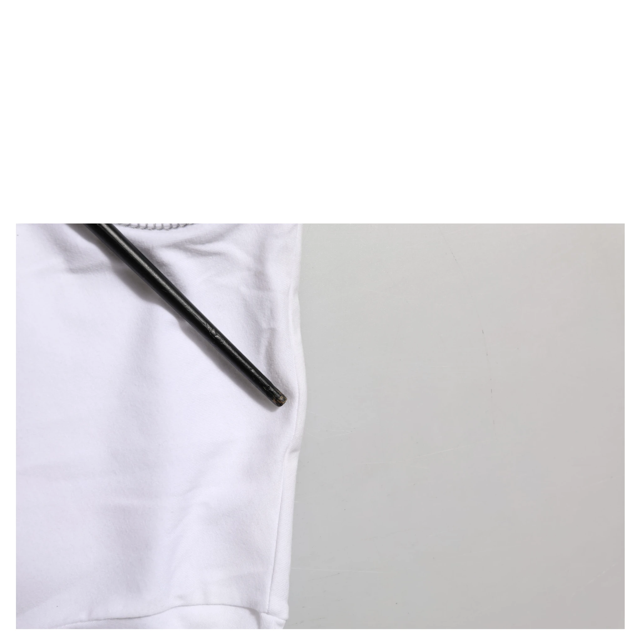 White Cotton Round Neck Men Underwear T-shirt