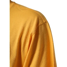 Yellow Secret Graden Floral Cotton CrewNeck T-shirt