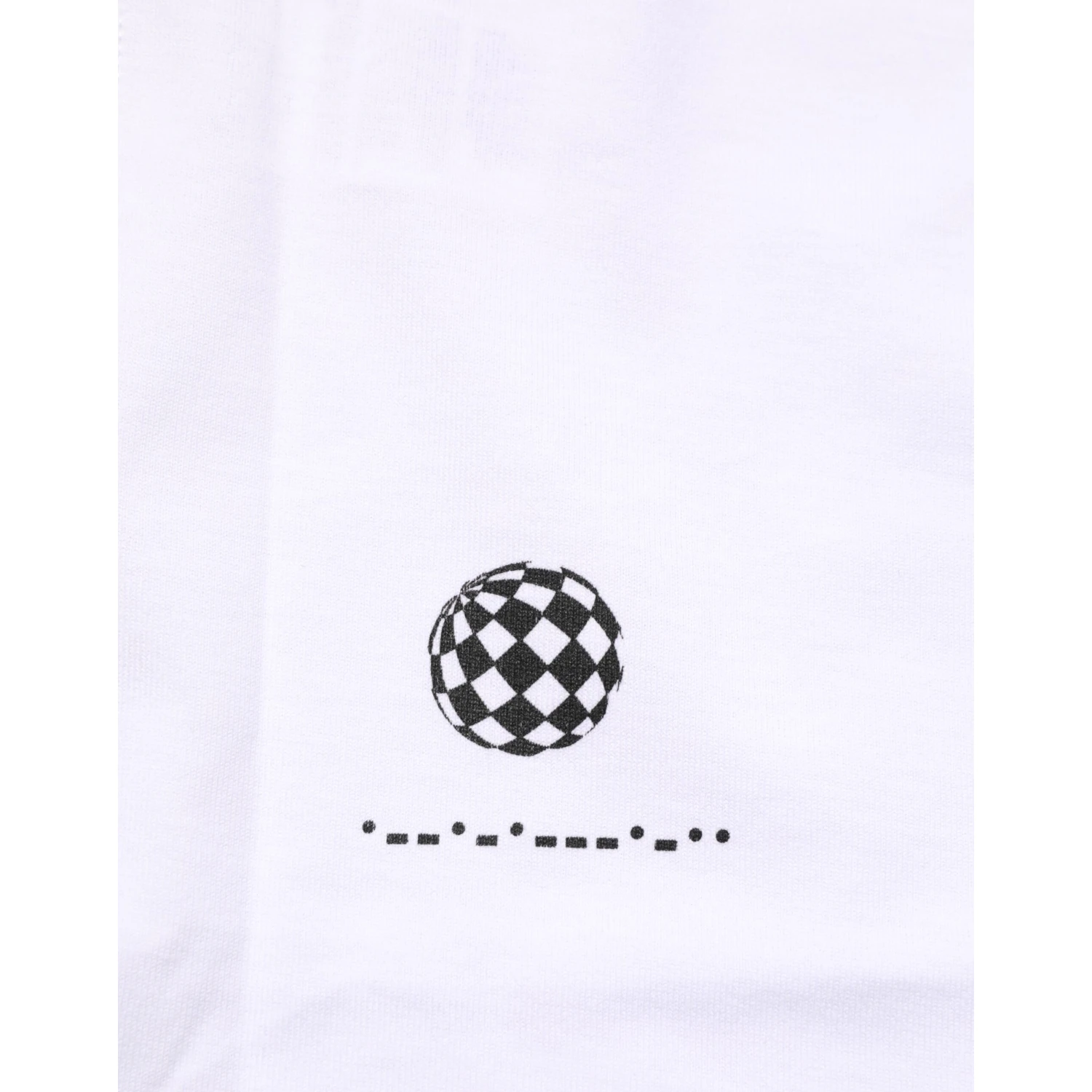 White Cotton Sleeveless Printed Tank T-shirt