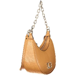 Brown Polyethylene Handbag