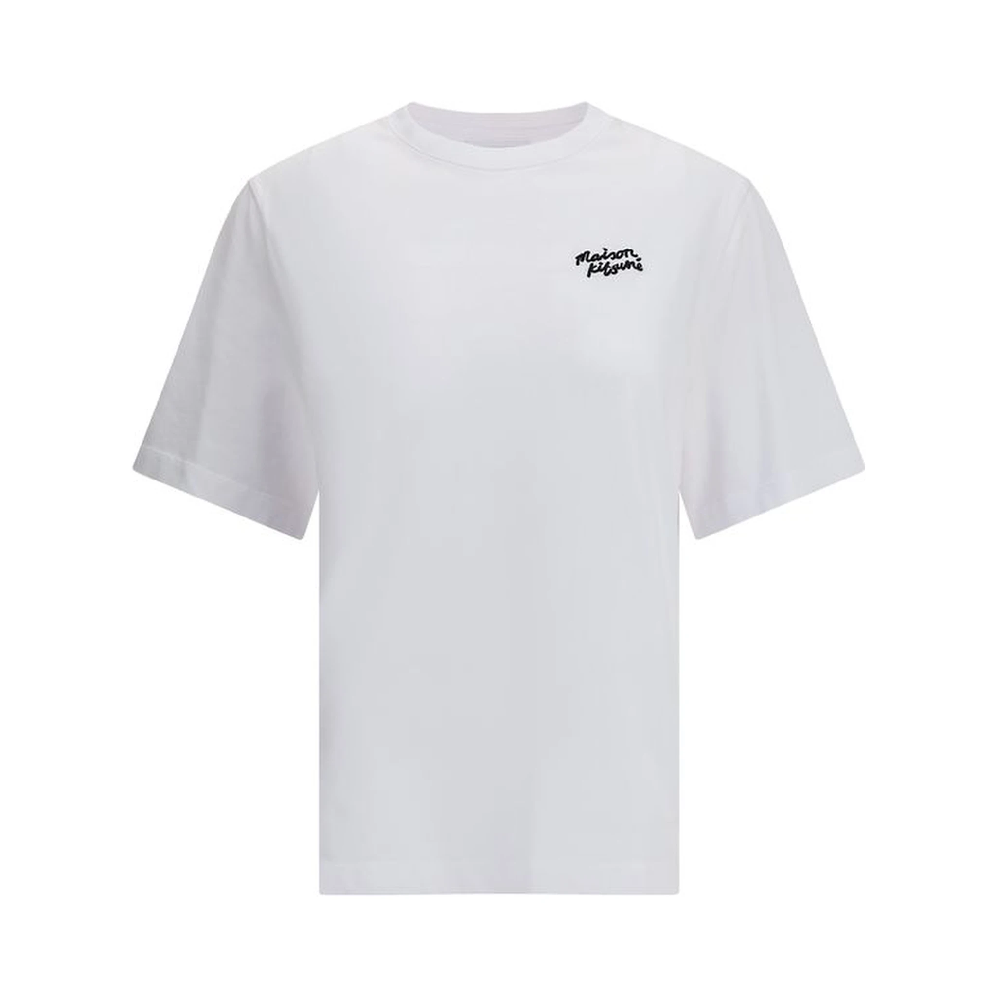 تي شيرت قطني أبيض