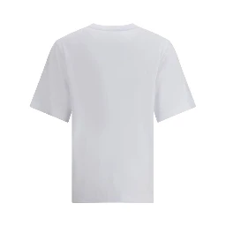 تي شيرت قطني أبيض