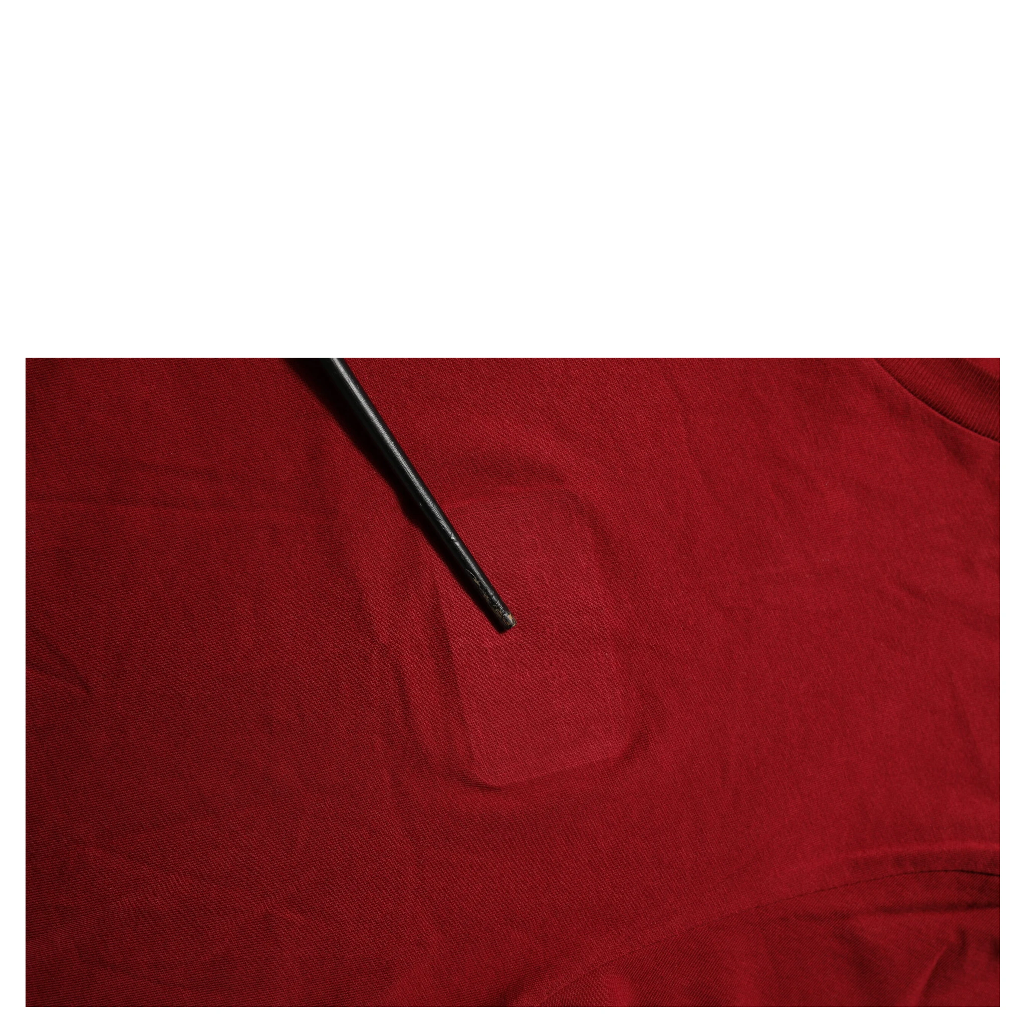 Maroon Logo Crew Neck Short Sleeve T-shirt