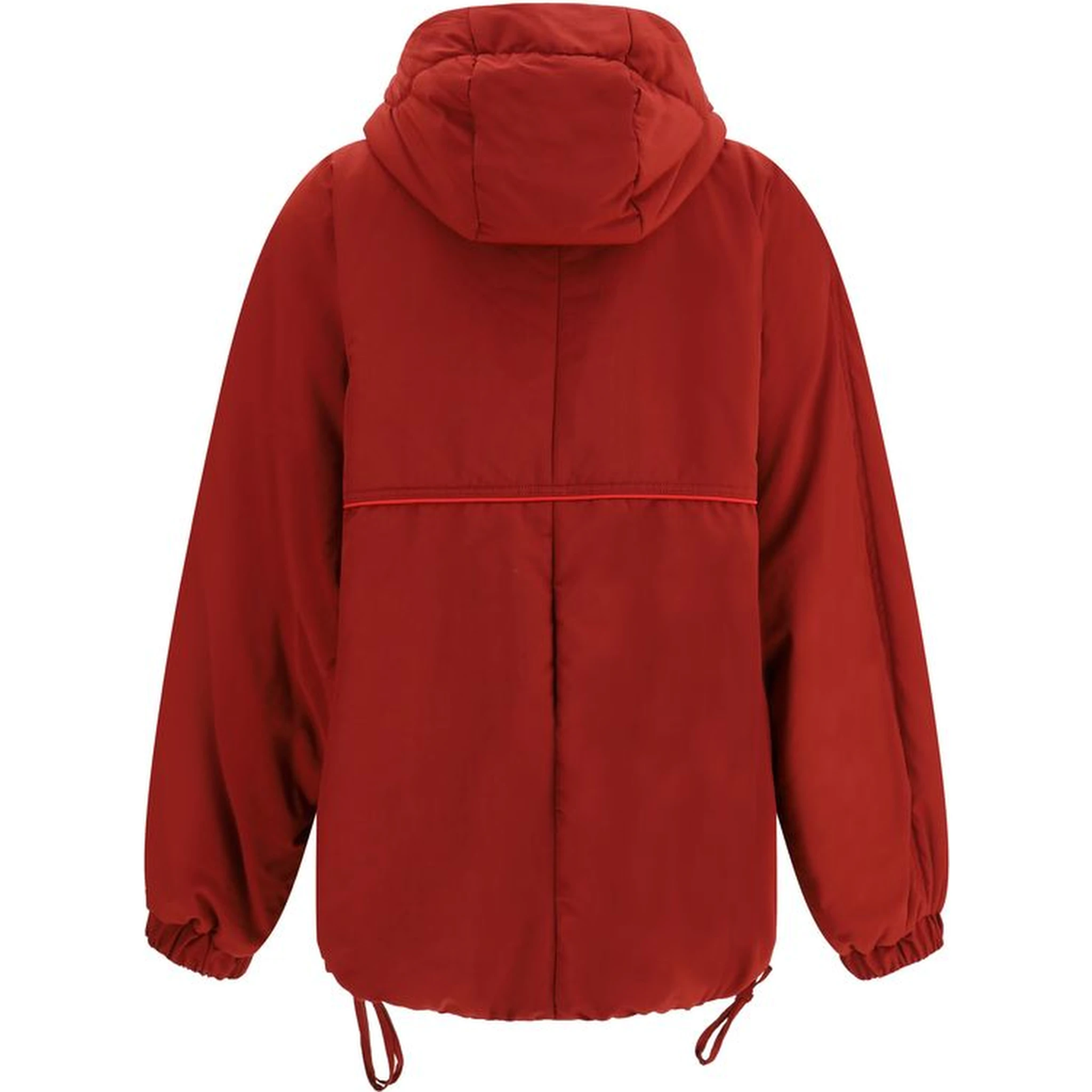 Red Polyamide Shell Jacket