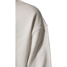 White DG Logo Crew Neck Sweatshirt Sweater