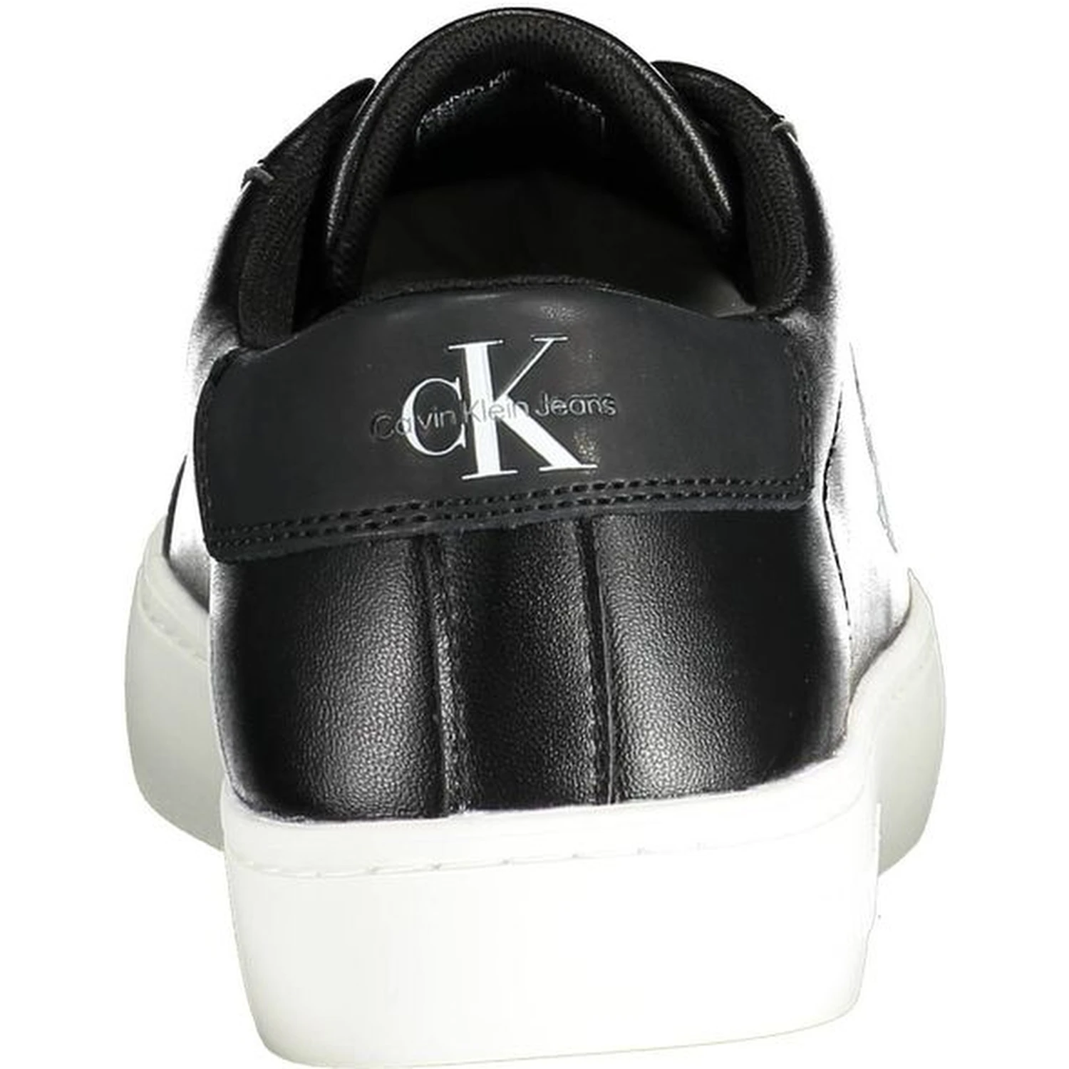 Black Polyester Sneaker