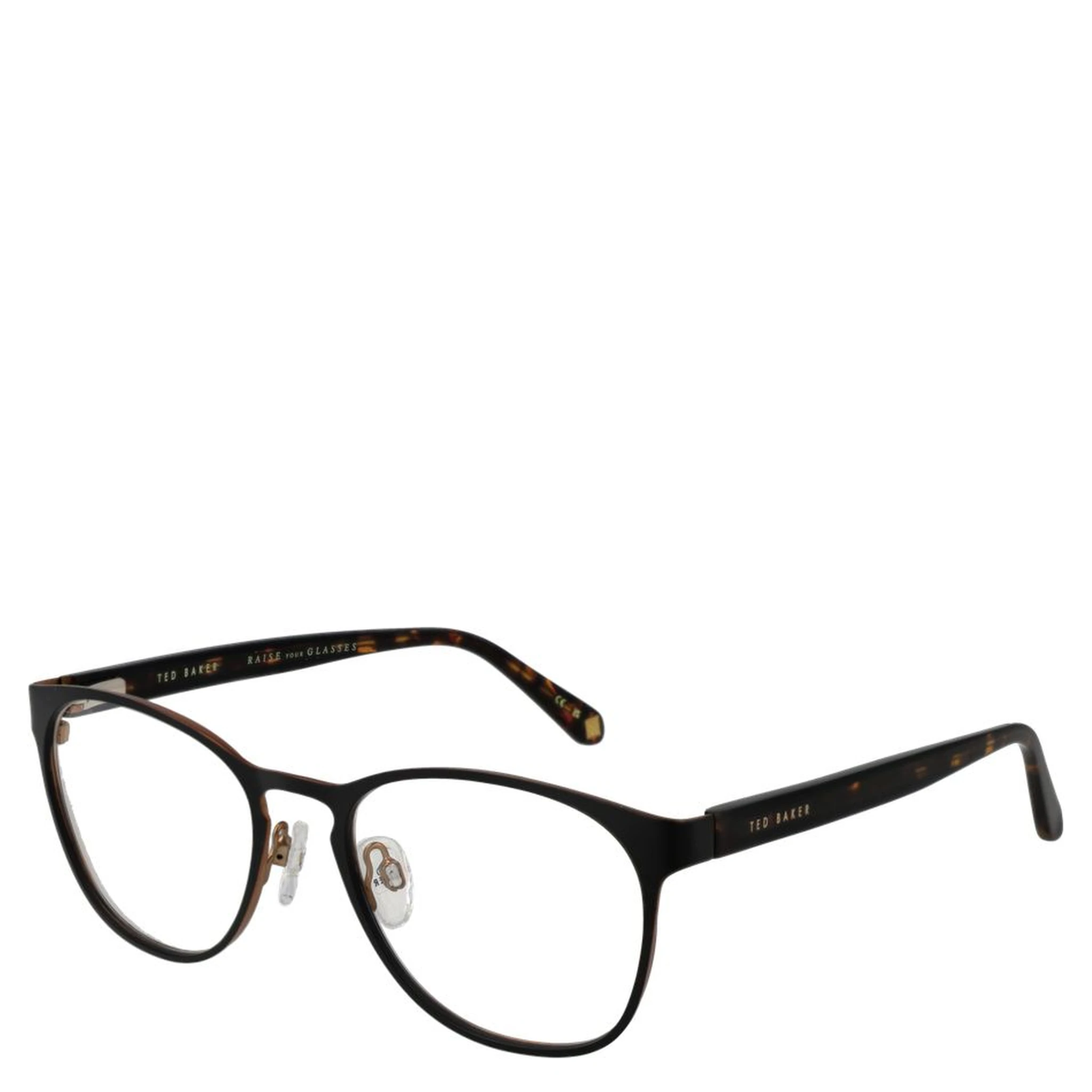 Black Metal Glasses (Frames)