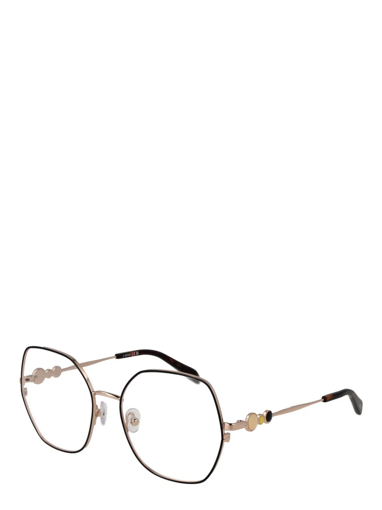 Black Metal Glasses (Frames)