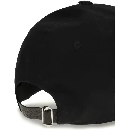 Black Cotton Cap (Baseball Hat)