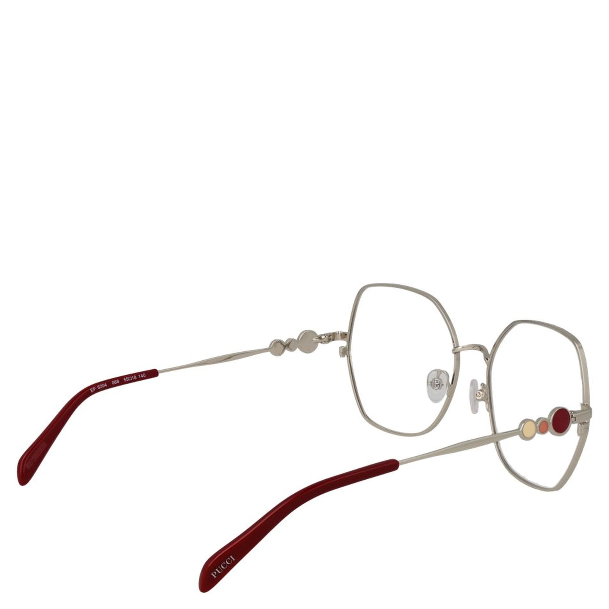 Red Metal Glasses (Frames)