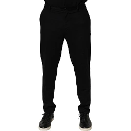 Black Cashmere Dress Formal Trouser Pants