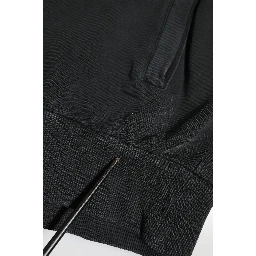 Black Logo FullZip Hooded Sweatshirt Sweater