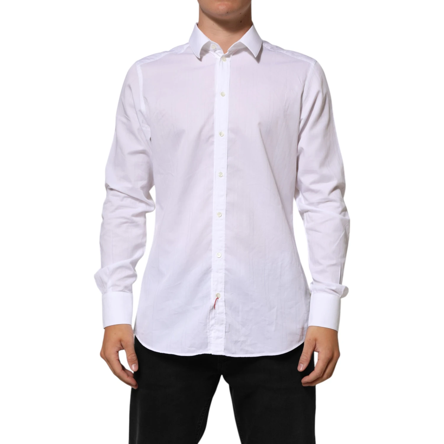 White Cotton MARTINI Men Formal Dress Shirt