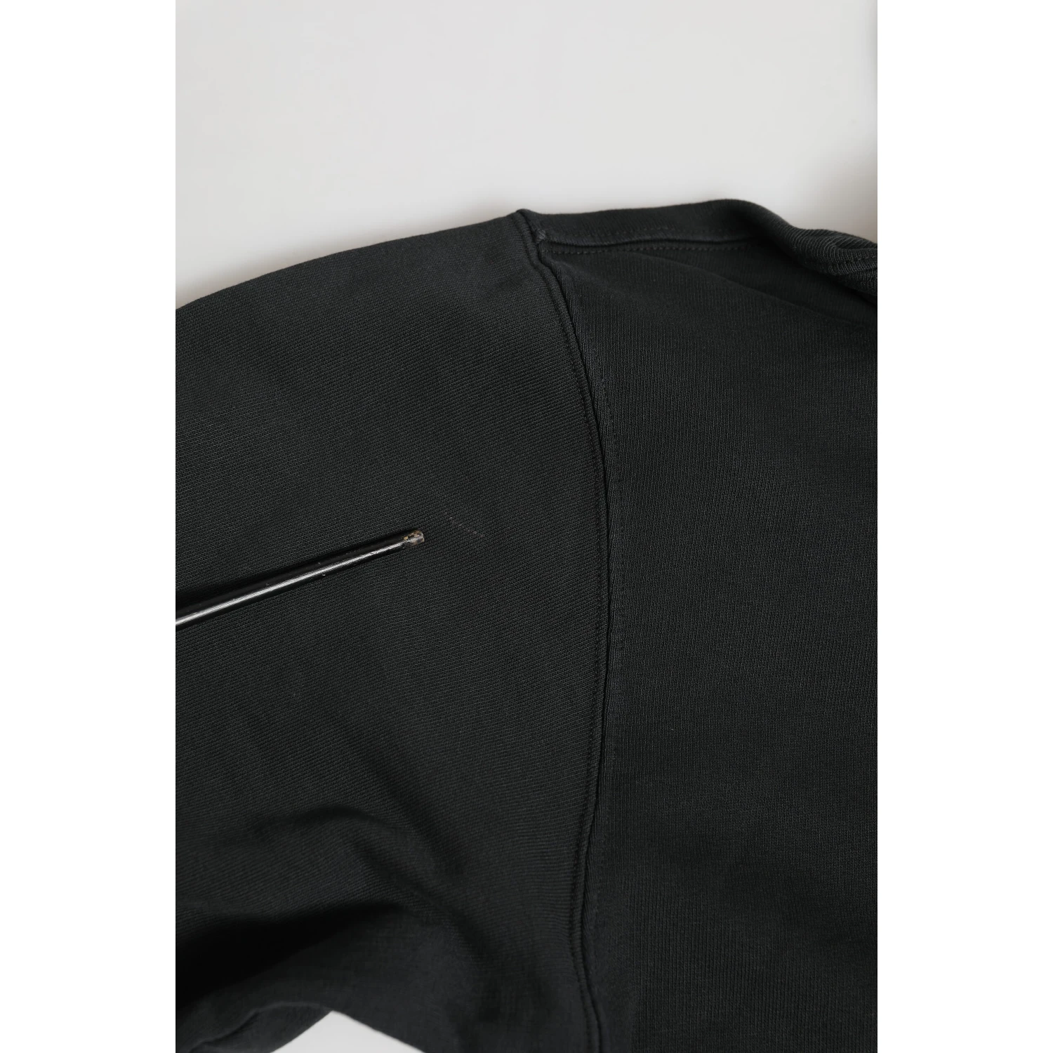 Black Logo FullZip Hooded Sweatshirt Sweater