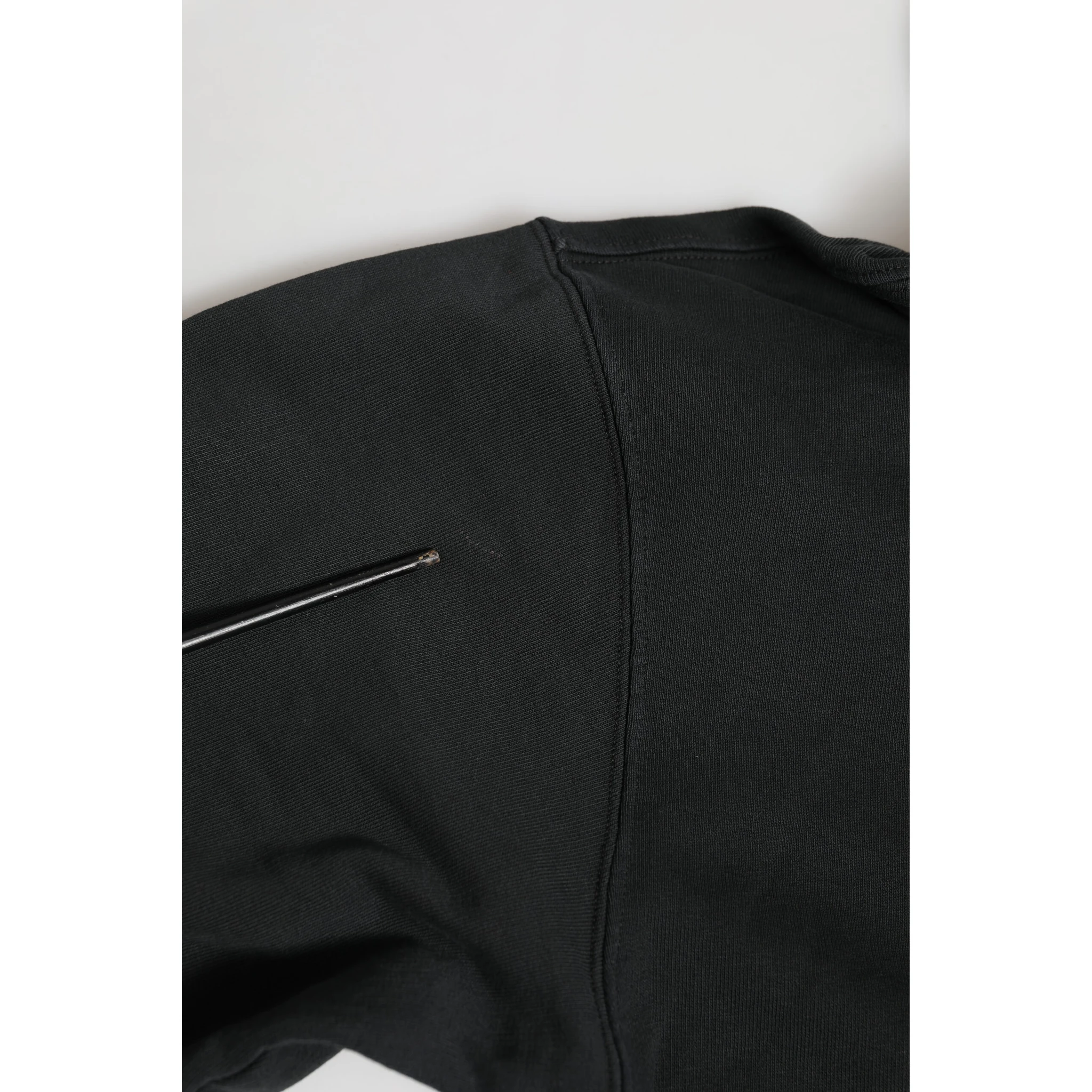 Black Logo FullZip Hooded Sweatshirt Sweater