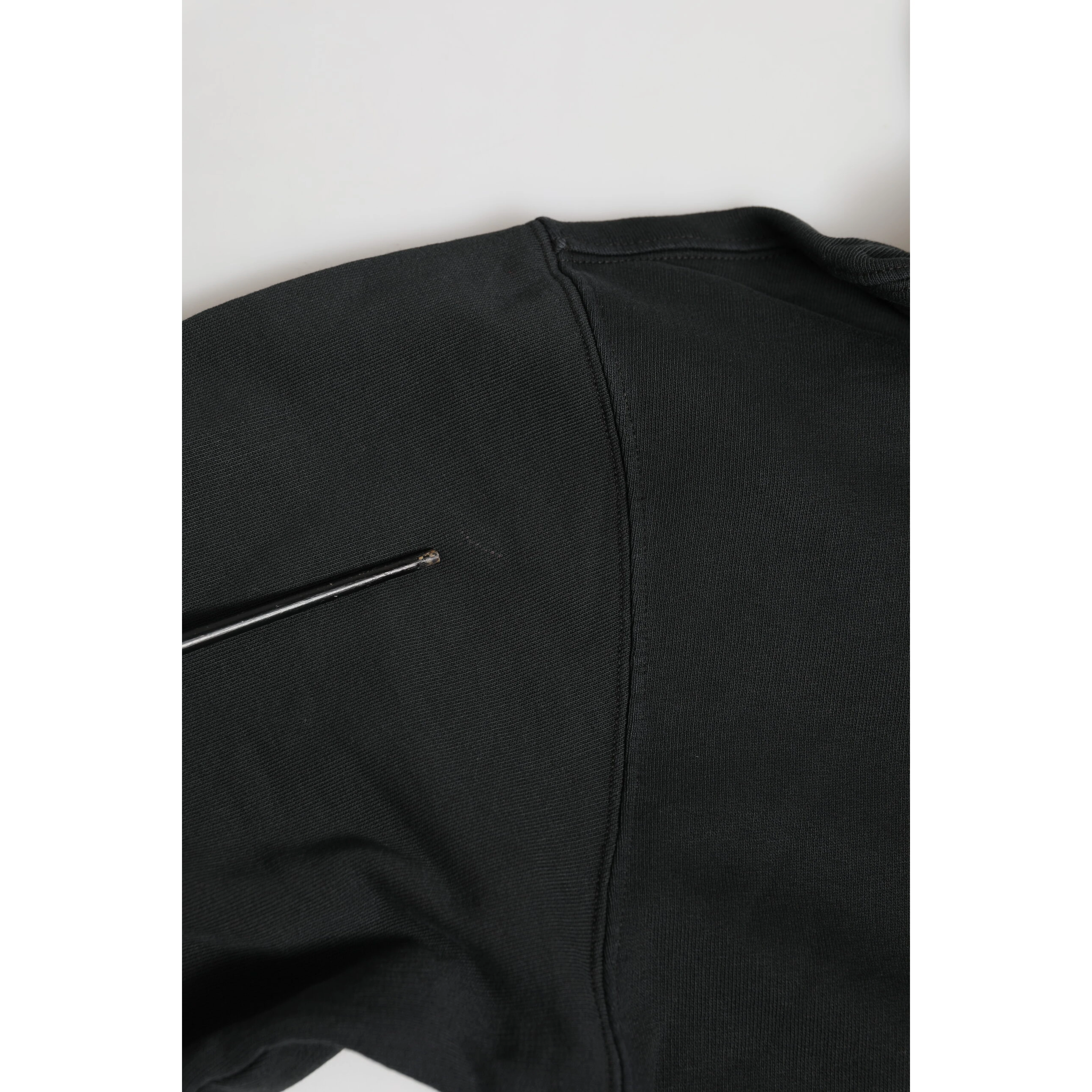 Black Logo FullZip Hooded Sweatshirt Sweater