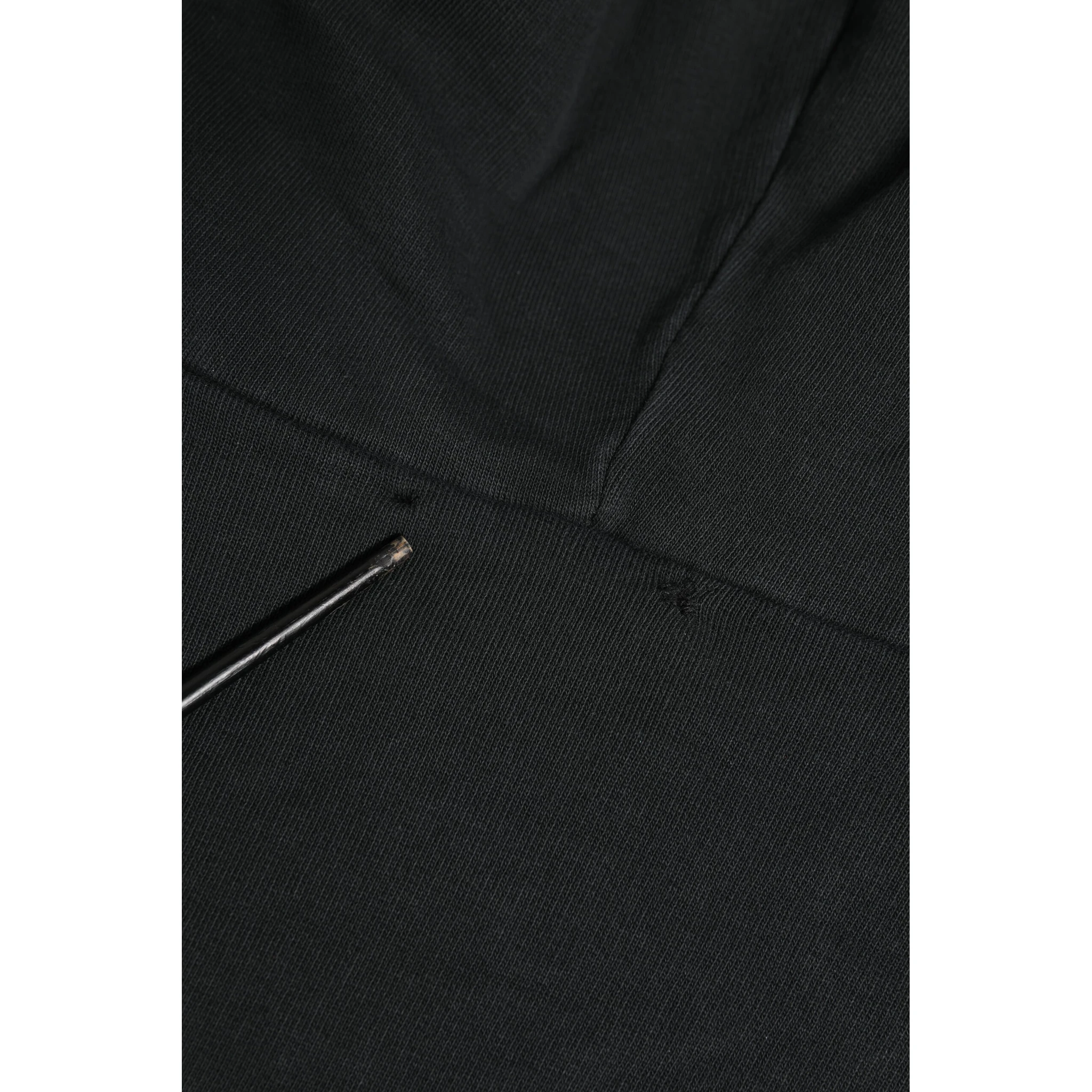 Black Logo FullZip Hooded Sweatshirt Sweater
